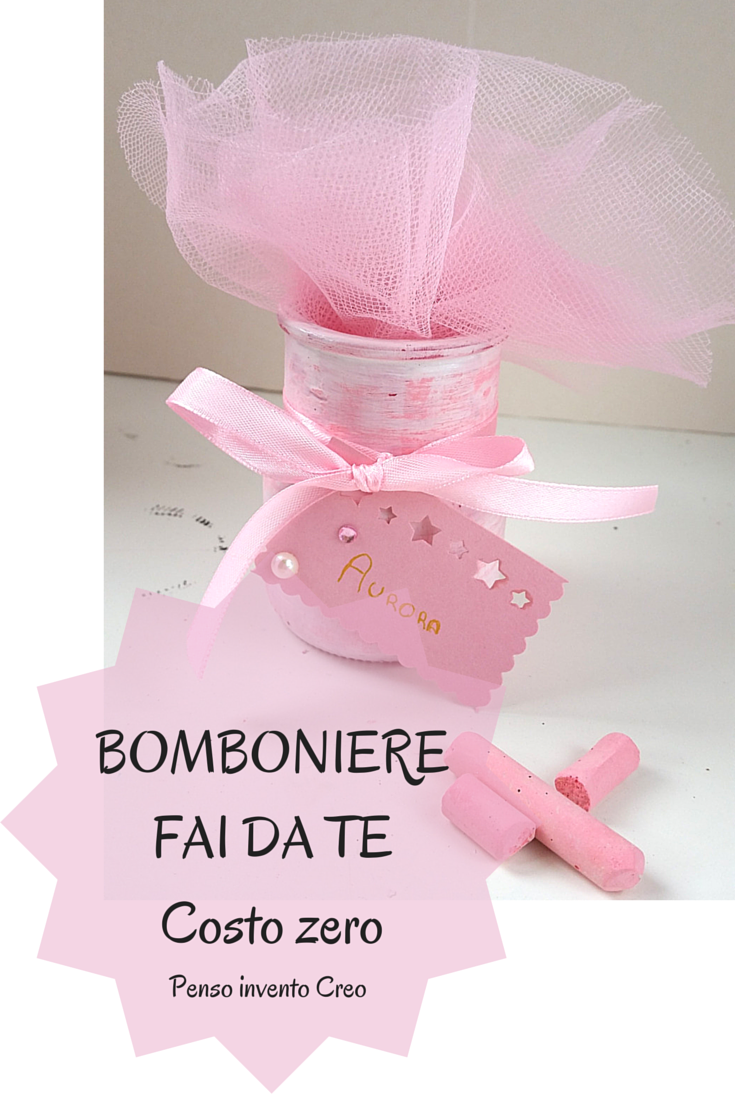 Bomboniere Fai Da Te Effetto Shabby Penso Invento Creo