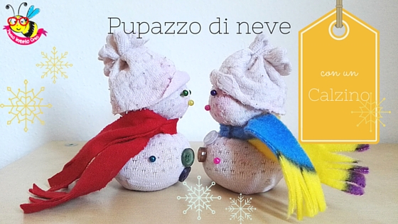 Come Fare Un Pupazzo Di Neve Con Un Piccolo Calzino