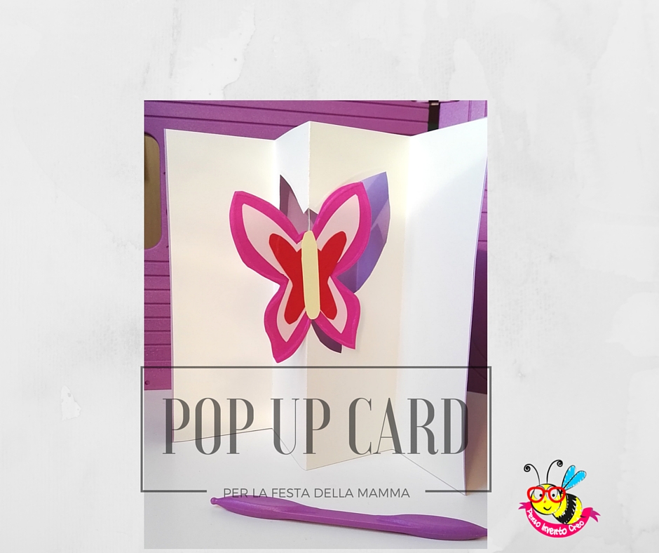2 pop up card con farfalla