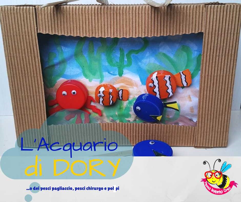 dory - acquario di cartone