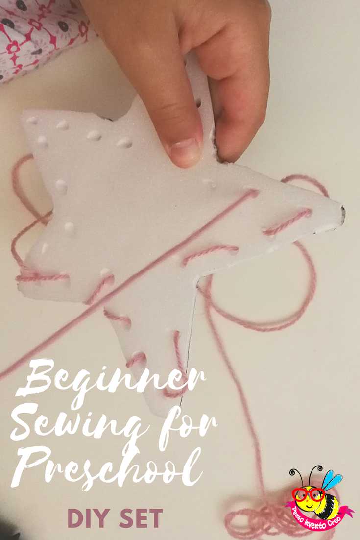 sewing diy set montessori