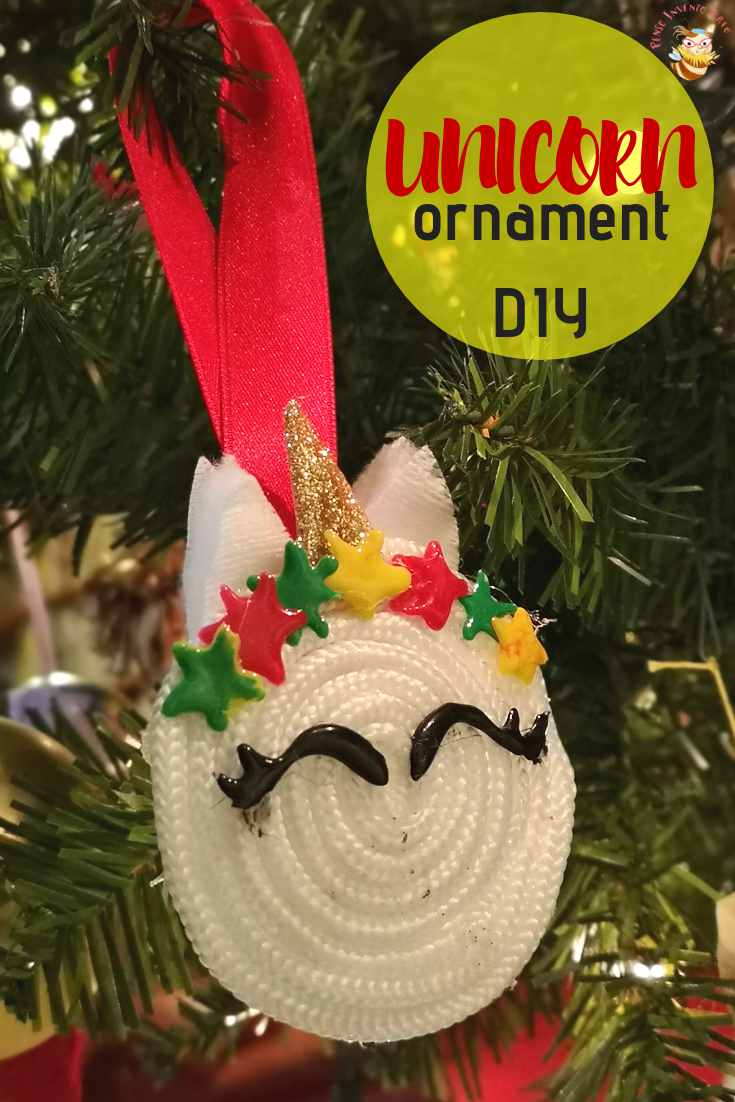 unicorn Christmas ornament