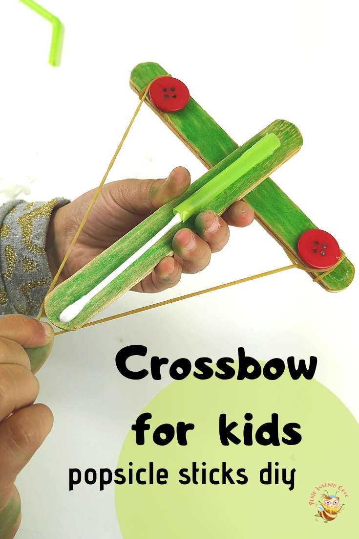 balestra per bambini - crossbow popcicle diy for kids 