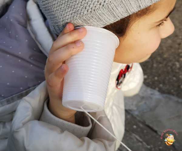 Esperimenti Per Bambini Telefono Con I Barattoli Penso Invento Creo