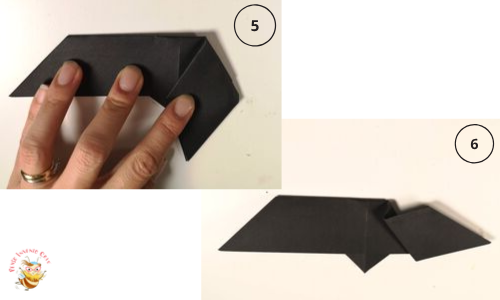 pipistrello origami 