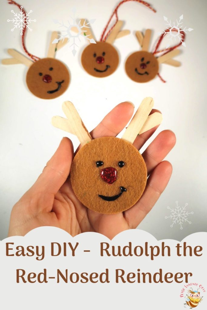 STICK il naso rosso su Rudolph gioco attività Feste per Bambini Natale Stocking Filler 